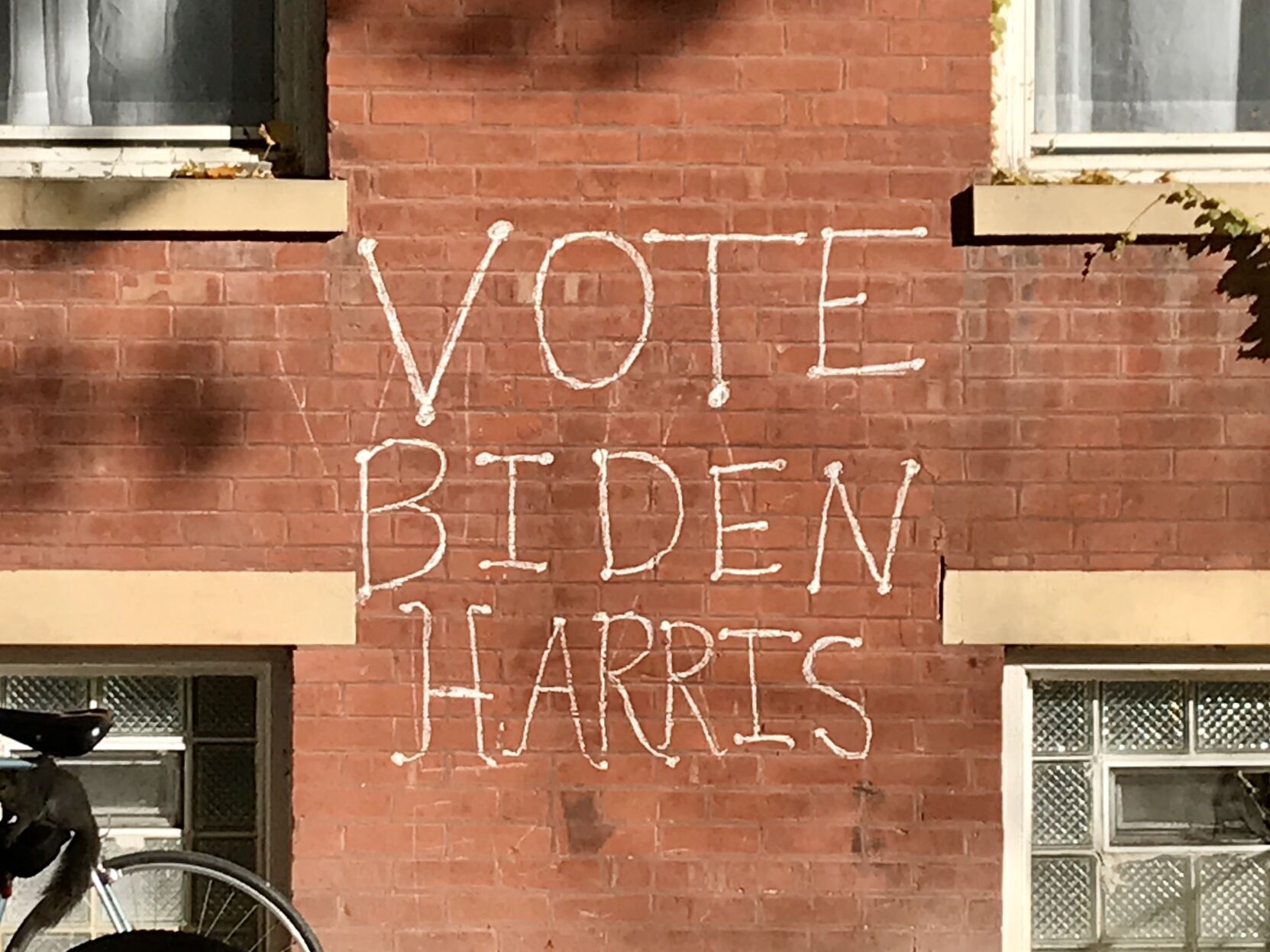 Biden-Harris Chalk